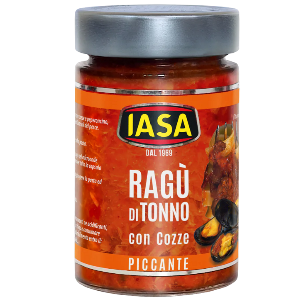 Spicy Tuna Ragu 185g - Iasa IASA - Tomato & Sauces @Mercato Gourmet | Your Italian Gourmet Supermarket