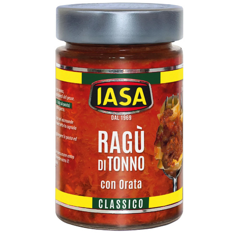 Classic Tuna Ragu 185g - Iasa IASA - Tomato & Sauces @Mercato Gourmet | Your Italian Gourmet Supermarket