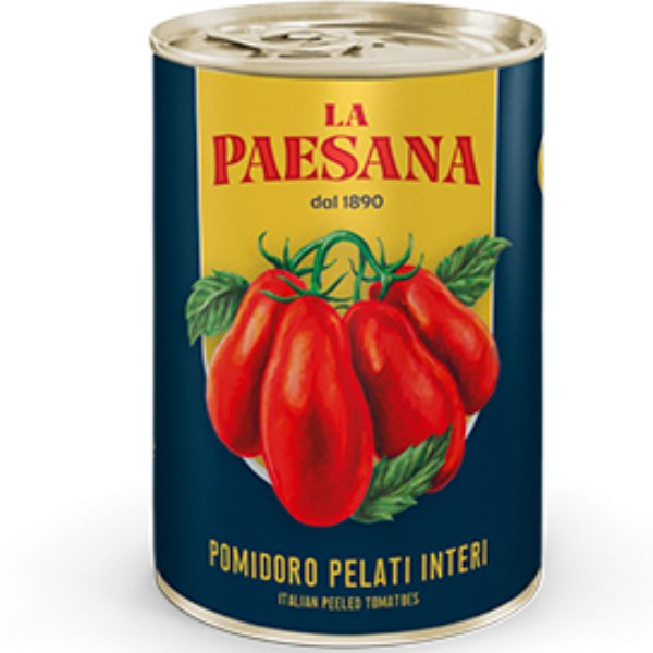 Peeled Tomatoes 400g - Paesana Paesana - Tomato & Sauces @Mercato Gourmet | Your Italian Gourmet Supermarket