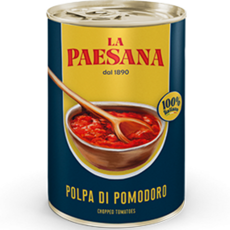 Chopped Tomatoes 400g - Paesana Paesana - Tomato & Sauces @Mercato Gourmet | Your Italian Gourmet Supermarket