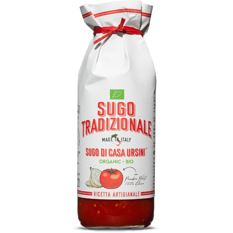 Organic Traditional Sauce 500g - Ursini Ursini - Tomato & Sauces 500g @Mercato Gourmet | Your Italian Gourmet Supermarket