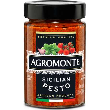 Sicilian Dried Cherry Tomato Pesto 200g - Agromonte Agromonte Tomato & Sauces