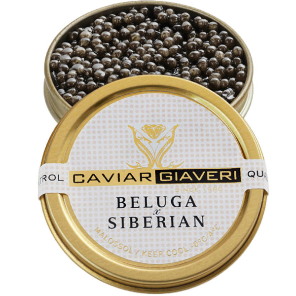 Beluga Siberian - Caviar Giaveri Caviar Giaveri - Caviar @Mercato Gourmet | Your Italian Gourmet Supermarket