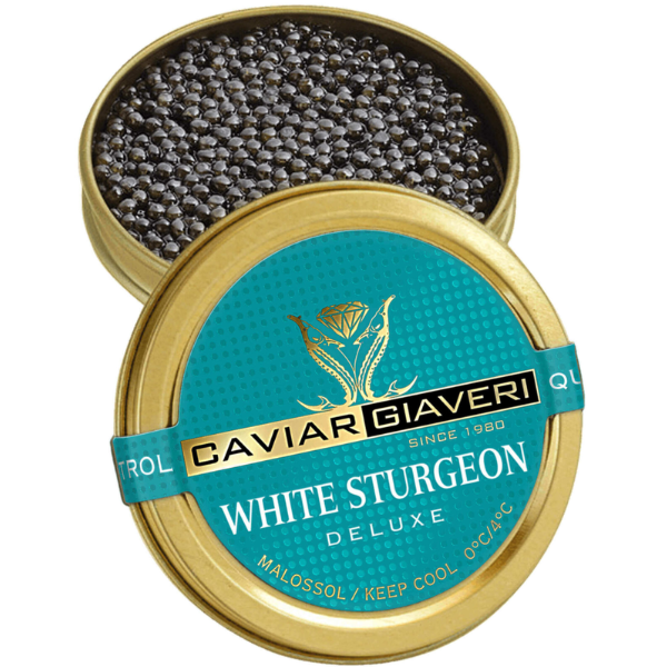 White Sturgeon - Caviar Giaveri 30/50/100g Caviar Giaveri - Caviar 30g @Mercato Gourmet | Your Italian Gourmet Supermarket