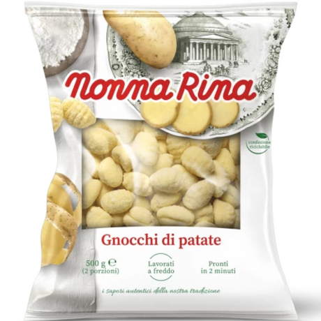 Potato Gnocchi 500g - Nonna Rina Nonna Rina - Fresh Pasta @Mercato Gourmet | Your Italian Gourmet Supermarket