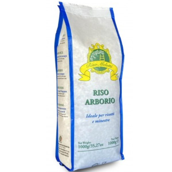 Arborio Rice 1kg - Melotti Riso Melotti - Rice @Mercato Gourmet | Your Italian Gourmet Supermarket