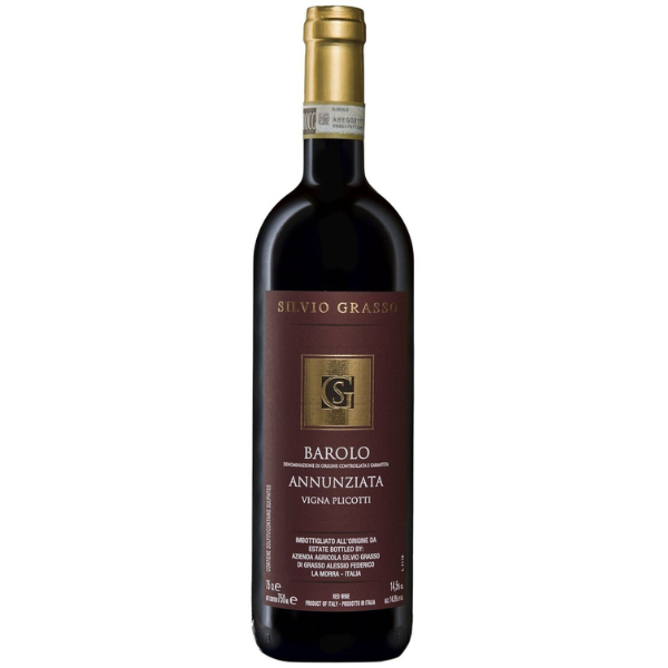 Barolo "Annunziata Vigna Plicotti" - Silvio Grasso Silvio Grasso - Red Wine 750ml @Mercato Gourmet | Your Italian Gourmet Supermarket