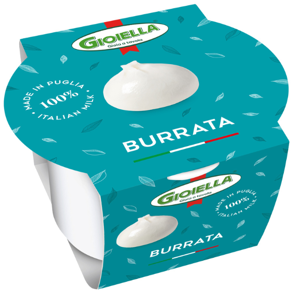 Fresh Burrata 125g - Gioiella GIOIELLA - Burrata 125g @Mercato Gourmet | Your Italian Gourmet Supermarket