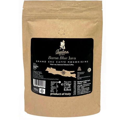 Baron Blu Java Coffee Beans 250g - Barbera Barbera - Coffee & Tea @Mercato Gourmet | Your Italian Gourmet Supermarket