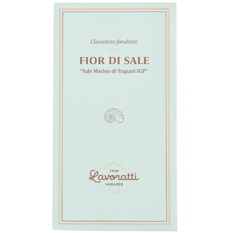 Dark Chocolate with Salt " Sale Marino di Trapani PGI” 80g - Lavoratti Lavoratti - Confectionery 80g @Mercato Gourmet | Your Italian Gourmet Supermarket