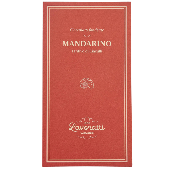 Dark Chocolate with Late Tangerine from Ciaculli 80g - Lavoratti Lavoratti - Confectionery 80g @Mercato Gourmet | Your Italian Gourmet Supermarket