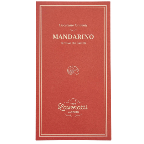 Dark Chocolate with Late Tangerine from Ciaculli 80g - Lavoratti Lavoratti - Confectionery 80g @Mercato Gourmet | Your Italian Gourmet Supermarket