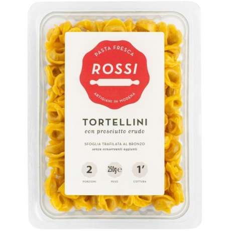 Fresh Tortellini with Cured Ham 250g - Rossi Rossi - Fresh Pasta @Mercato Gourmet | Your Italian Gourmet Supermarket