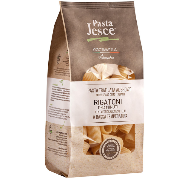 Rigatoni 500g - Pasta Jesce Pasta Jesce - Dried Pasta 500g @Mercato Gourmet | Your Italian Gourmet Supermarket