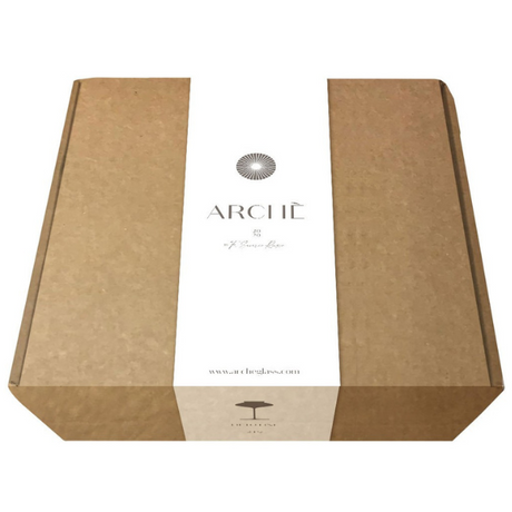 "Genio" Wine Glasses - Archiè (2 Pieces / Pack) Mercato Gourmet - Wine Accessories @Mercato Gourmet | Your Italian Gourmet Supermarket