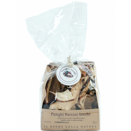 Dried Porcini Mushroon 50g - Borgolab Borgolab - Truffle & Mushrooms 50g @Mercato Gourmet | Your Italian Gourmet Supermarket