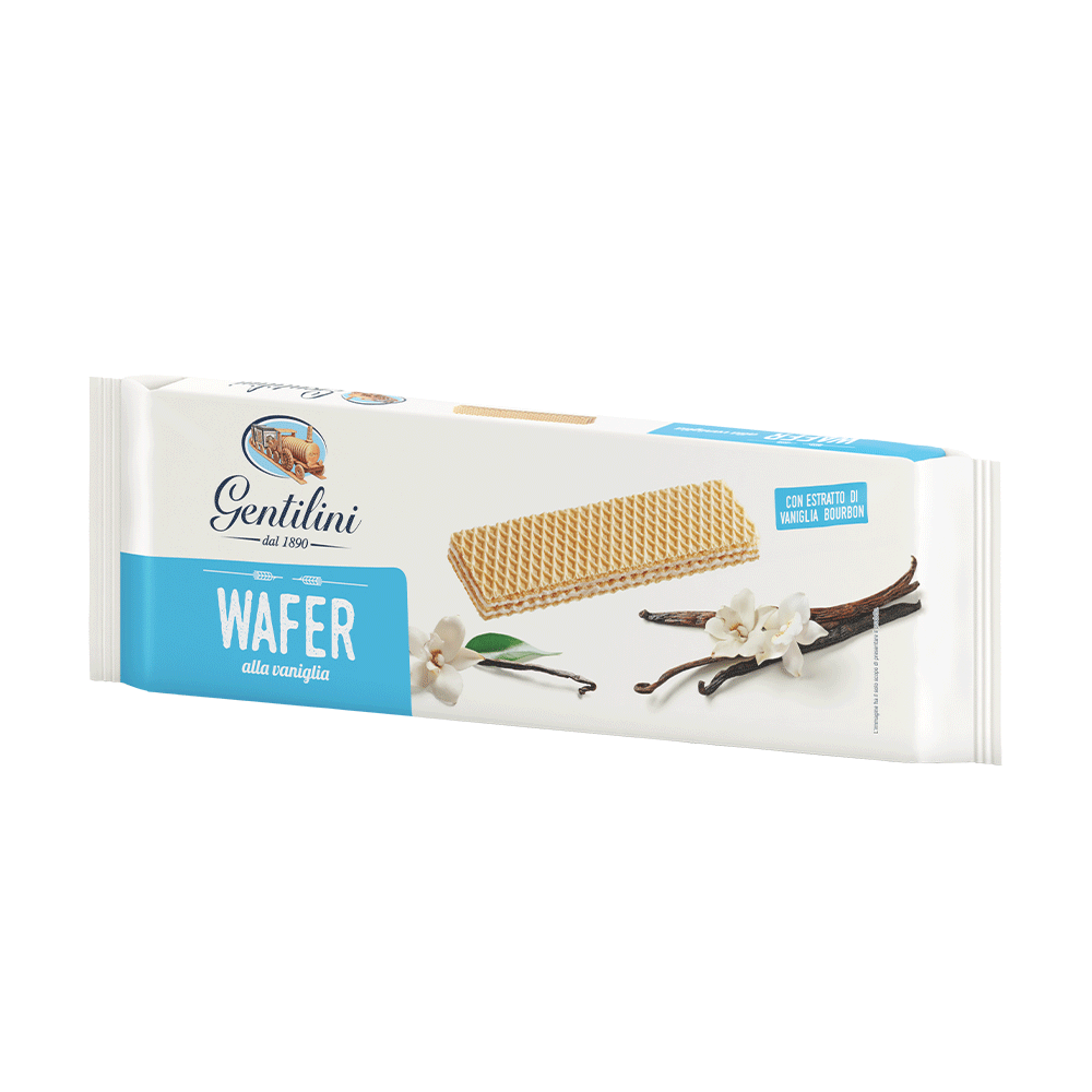 Wafer with vanilla 175g - Gentilini Gentilini - Confectionery @Mercato Gourmet | Your Italian Gourmet Supermarket