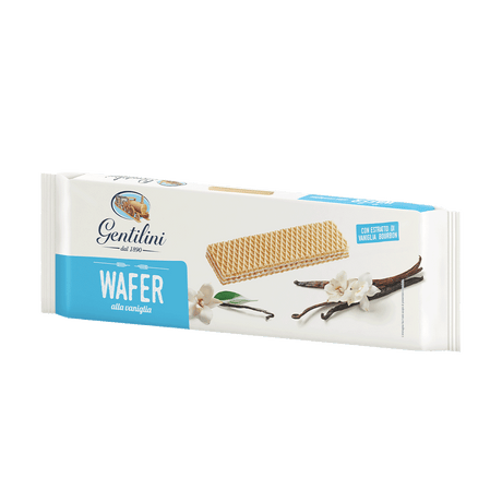 Wafer with vanilla 175g - Gentilini Gentilini - Confectionery @Mercato Gourmet | Your Italian Gourmet Supermarket