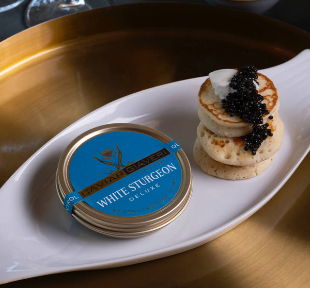 White Sturgeon Deluxe - Caviar Giaveri Caviar Giaveri - Caviar @Mercato Gourmet | Your Italian Gourmet Supermarket