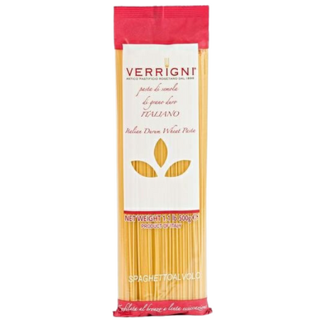 Durum Wheat Semolina Spaghetti 500g - Verrigni Verrigni - Dried Pasta @Mercato Gourmet | Your Italian Gourmet Supermarket