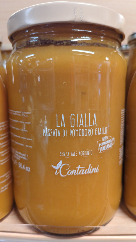 Yellow Tomato Passata - I Contadini I Contadini - Tomato & Sauces @Mercato Gourmet | Your Italian Gourmet Supermarket