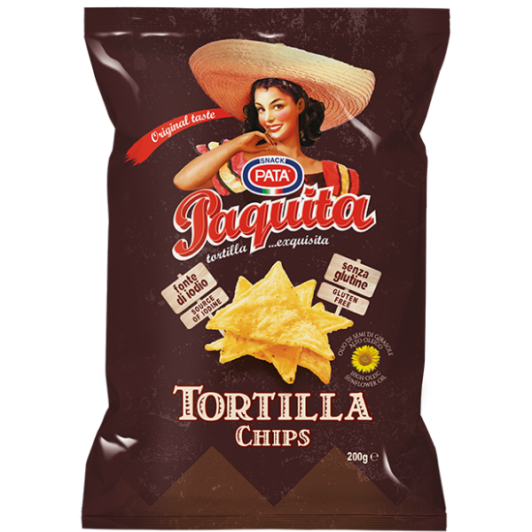 Classic Tortilla Chips 200g - Pata Pata - Snacks @Mercato Gourmet | Your Italian Gourmet Supermarket