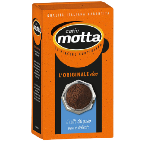 Caffe Motta L'Originale (Decaffeinated) - Ground Caffe Motta - Coffee & Tea @Mercato Gourmet | Your Italian Gourmet Supermarket