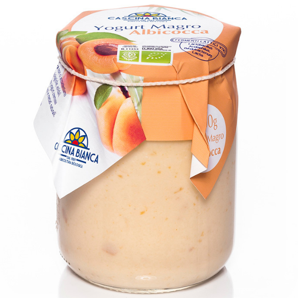 Organic Yogurt Low Fat - Apricot Mercato Gourmet - Dairies @Mercato Gourmet | Your Italian Gourmet Supermarket