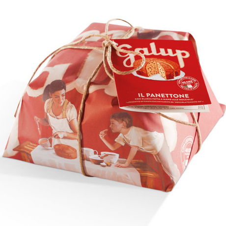 Traditional Panettone with Hazelnut 750g - Galup Galup - Panettone 750g @Mercato Gourmet | Your Italian Gourmet Supermarket