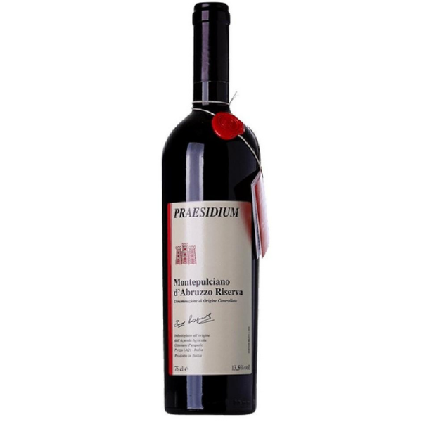 Montepulciano d’Abruzzo Riserva - Praesidium Praesidium - Red Wine @Mercato Gourmet | Your Italian Gourmet Supermarket