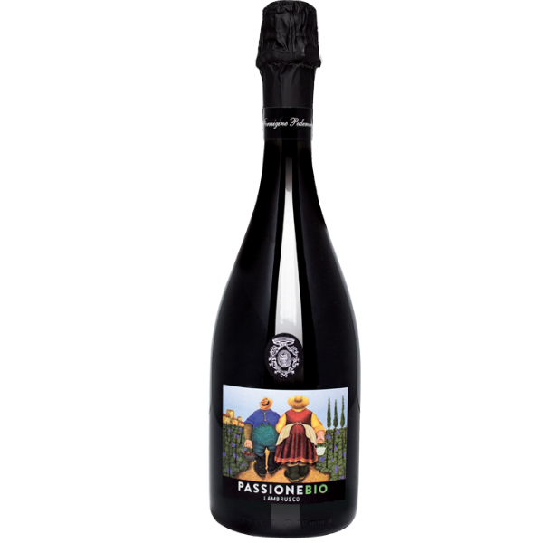 Organic Lambrusco 750ml - Passione Passione - Sparkling Wine 750ml @Mercato Gourmet | Your Italian Gourmet Supermarket