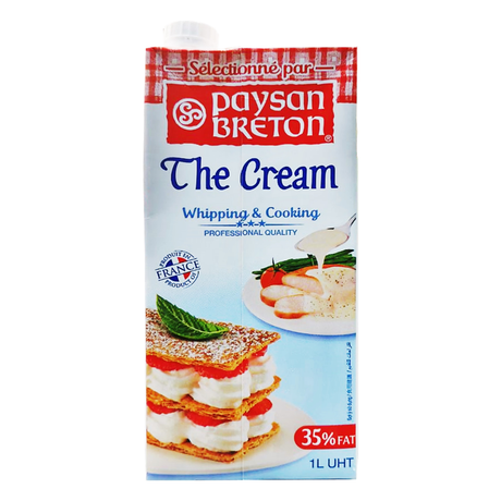 UHT Whipping Cream 35% Fat 1L - Paysan Breton Paysan Breton - Dairies 1L @Mercato Gourmet | Your Italian Gourmet Supermarket