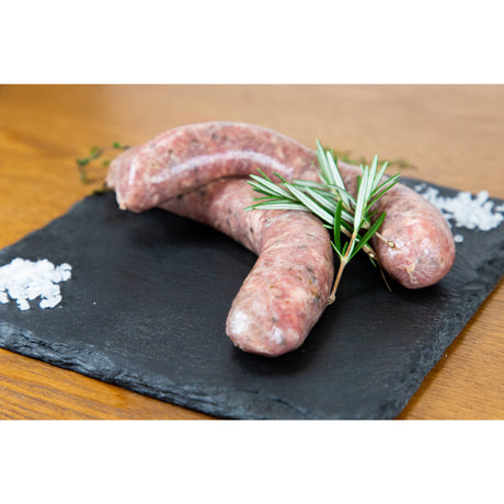 Homemade Cumberland Pork Sausages 550g Mercato Gourmet - Sausage & Burger @Mercato Gourmet | Your Italian Gourmet Supermarket