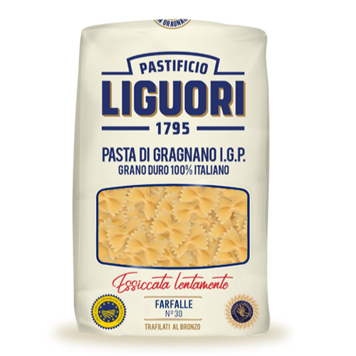 Farfalle N¡30 Pastificio Liguori 1795 - Dried Pasta @Mercato Gourmet | Your Italian Gourmet Supermarket