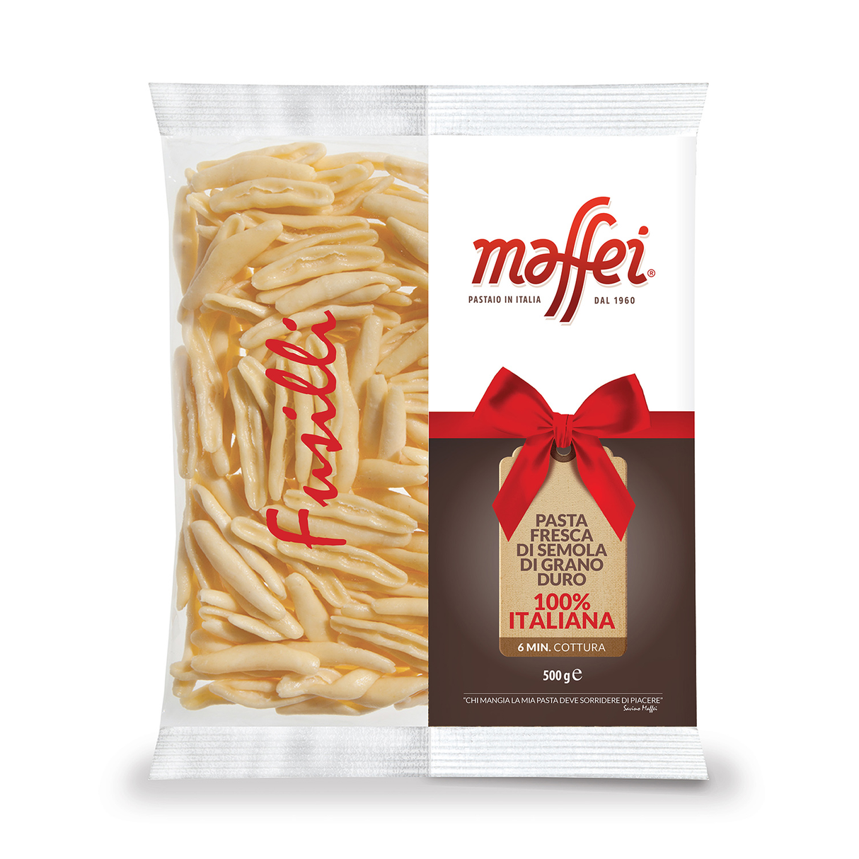 Maffei Fusilli - Pastaio Maffei Pastaio Maffei - Fresh Pasta 450g @Mercato Gourmet | Your Italian Gourmet Supermarket