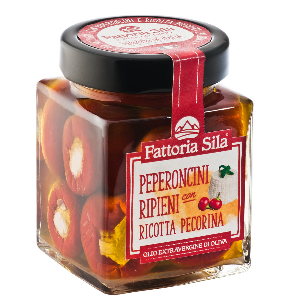 Stuffed peppers with Pecorina Ricotta - Fattoria Sila Fattoria Sila - Preserved Vegetables @Mercato Gourmet | Your Italian Gourmet Supermarket