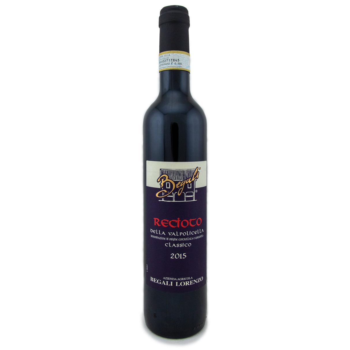 Recioto Valpolicella Classico 500ml Begali - Sweet Wine 500ml @Mercato Gourmet | Your Italian Gourmet Supermarket