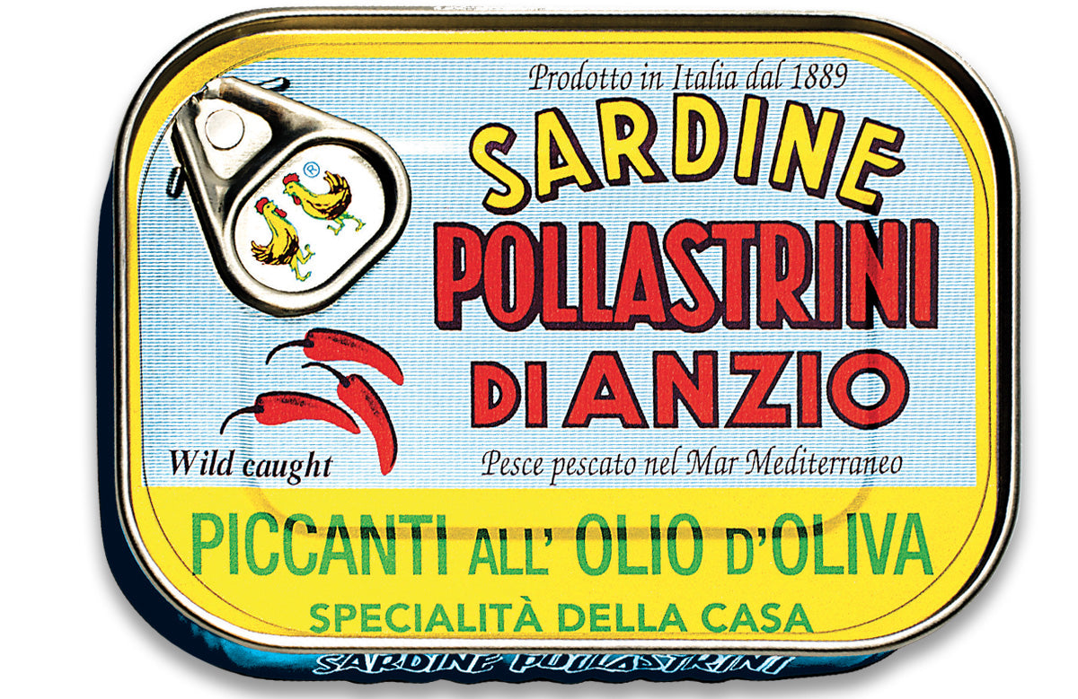 Spiced Sardines in Olive Oil Mercato Gourmet Packaged Seafood