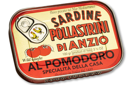 Sardines in Tomato Sauce Mercato Gourmet - Packaged Seafood @Mercato Gourmet | Your Italian Gourmet Supermarket