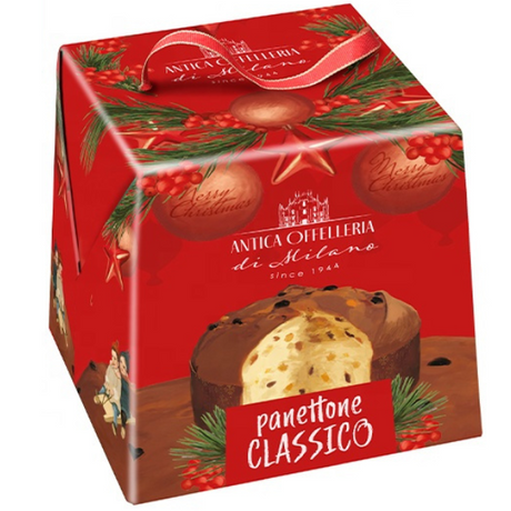 TRADITIONAL PANETTONE 500g - Vergani Vergani - Panettone 500g @Mercato Gourmet | Your Italian Gourmet Supermarket