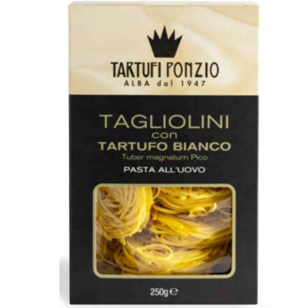 Egg Tagliolini with White Truffle 250g - Tartufi Ponzio Tartufi Ponzio - Dried Pasta @Mercato Gourmet | Your Italian Gourmet Supermarket