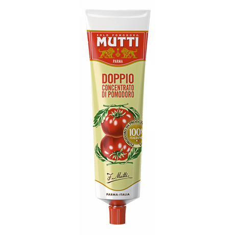 Tomato Paste (Double Concentrated) 130g - Mutti Mutti - Tomato & Sauces Double Concentrated - 130g @Mercato Gourmet | Your Italian Gourmet Supermarket