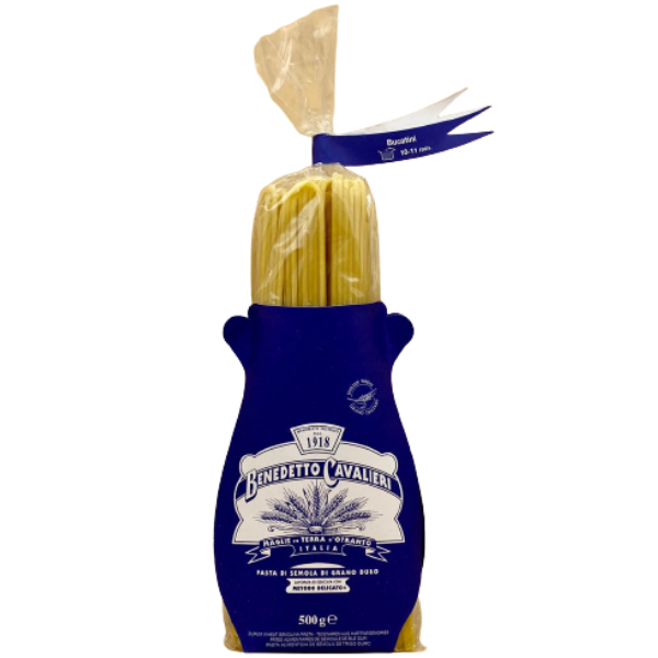 Bucatini 500g- Benedetto Cavalieri Benedetto Cavalieri - Dried Pasta 500g @Mercato Gourmet | Your Italian Gourmet Supermarket