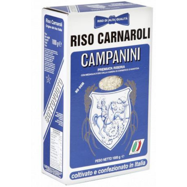 Carnaroli Rice - Campanini Campanini - Rice 1kg @Mercato Gourmet | Your Italian Gourmet Supermarket