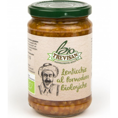 Organic Lentils with Tomato - Trevisan Trevisan - Legumes & Grains 300g @Mercato Gourmet | Your Italian Gourmet Supermarket