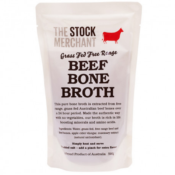 Free Range Beef Bone Broth - The Stock Merchant The Stock Merchant Broth & Stock