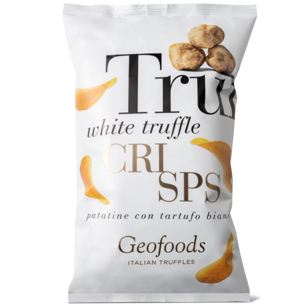 White Truffle Chips 130g - Geofoods Geofoods - Snacks @Mercato Gourmet | Your Italian Gourmet Supermarket