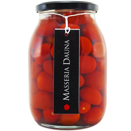 Preserved Datterino Tomatoes 1062ml - Masseria Dauna Masseria Dauna - Tomato & Sauces @Mercato Gourmet | Your Italian Gourmet Supermarket