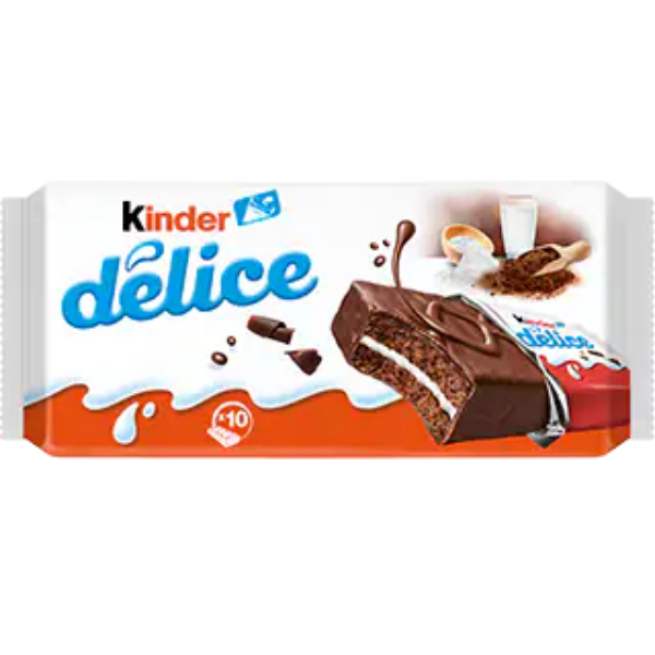 Kinder Delice 390g Mercato Gourmet - Confectionery 10pks x 39g @Mercato Gourmet | Your Italian Gourmet Supermarket