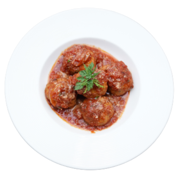 Homemade Meatballs with Tomato Sauce - 6pcs (Chilled) - Mangio Mangio - Meatballs @Mercato Gourmet | Your Italian Gourmet Supermarket